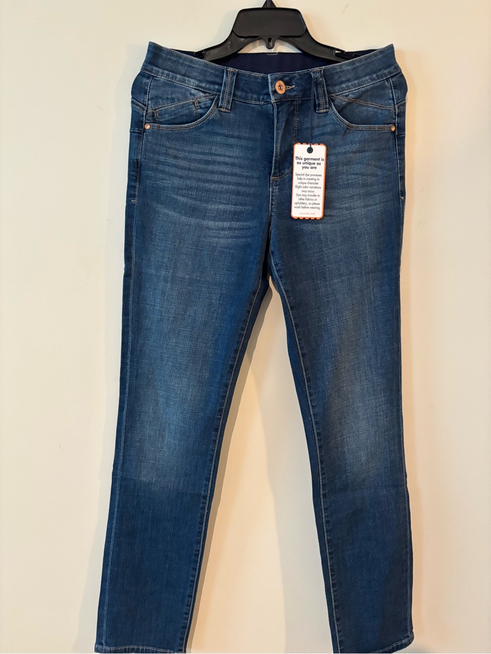 Jag Jeans Women’s size8/29 Dark Blue Skinny Stretch Denim NWT
